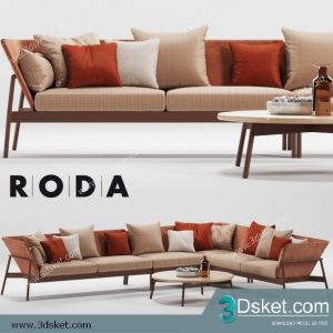 3D Model Sofa Free Download 0710