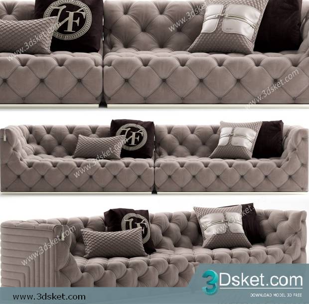3D Model Sofa Free Download 0711