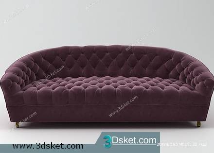 3D Model Sofa Free Download 0713