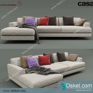 3D Model Sofa Free Download 0722