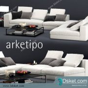3D Model Sofa Free Download 0338