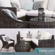 3D Model Sofa Free Download 0727