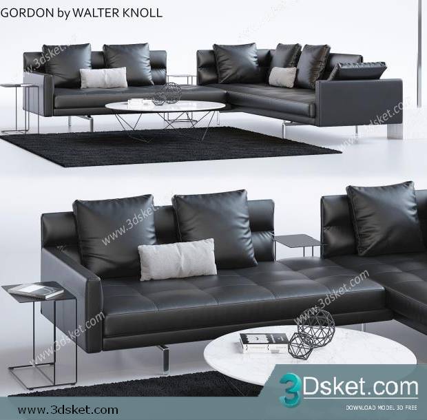 3D Model Sofa Free Download 0340