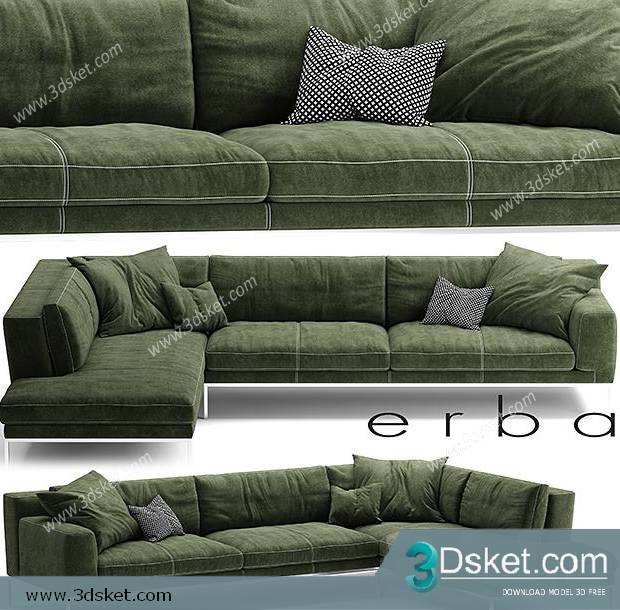 3D Model Sofa Free Download 0341
