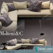 3D Model Sofa Free Download 0347
