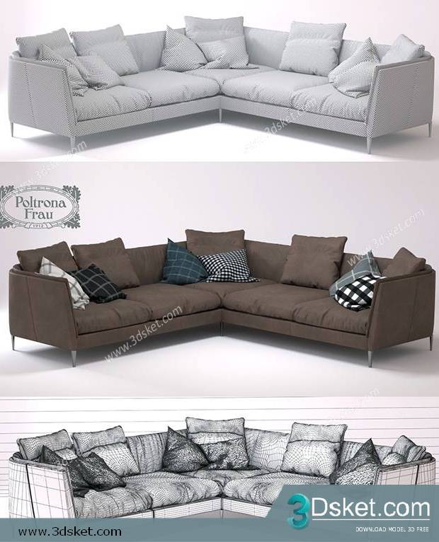 3D Model Sofa Free Download 0348