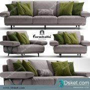 3D Model Sofa Free Download 0350