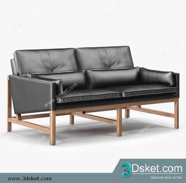 3D Model Sofa Free Download 0352