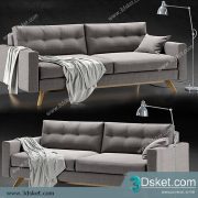3D Model Sofa Free Download 0357