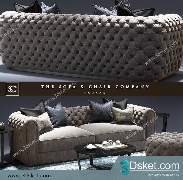 3D Model Sofa Free Download 0362