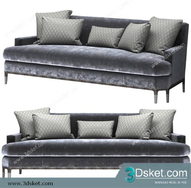 3D Model Sofa Free Download 0363