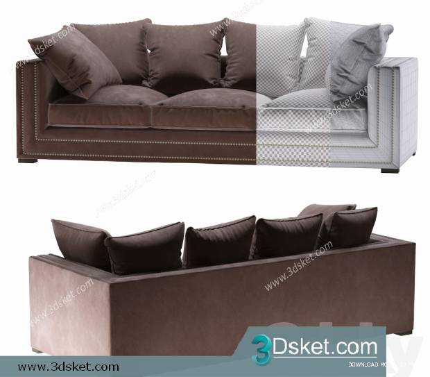3D Model Sofa Free Download 0369