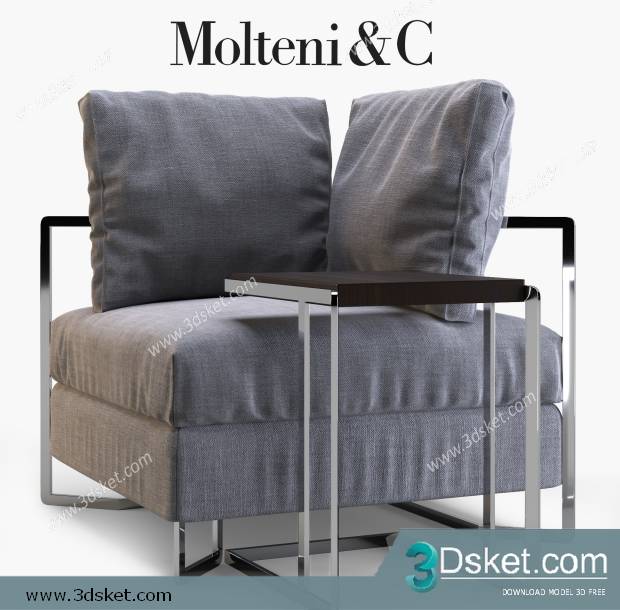 3D Model Sofa Free Download 0370