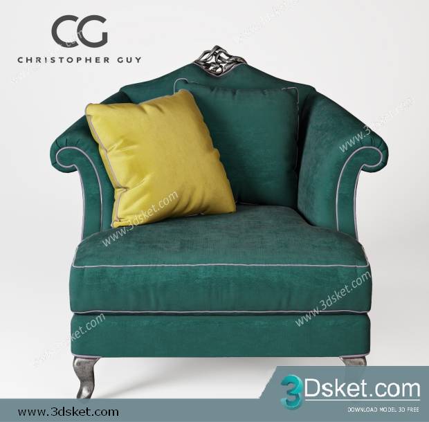 3D Model Sofa Free Download 0371