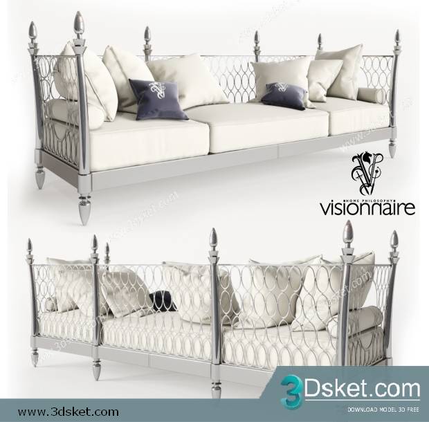 3D Model Sofa Free Download 0377