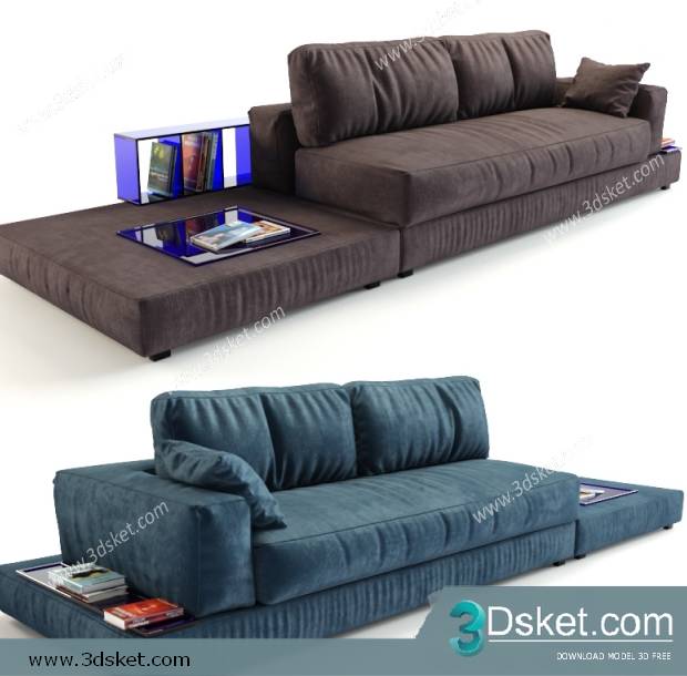 3D Model Sofa Free Download 0381