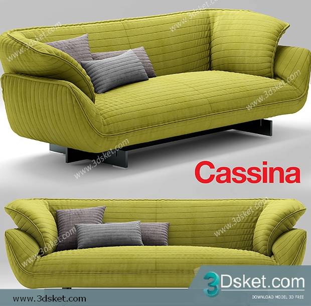 3D Model Sofa Free Download 0385