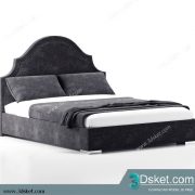 3D Model Bed Free Download Giường 288