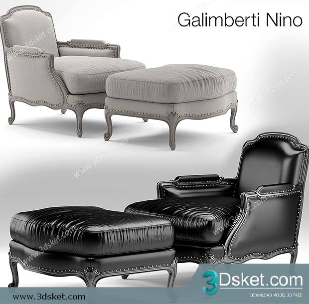 3D Model Sofa Free Download 0392
