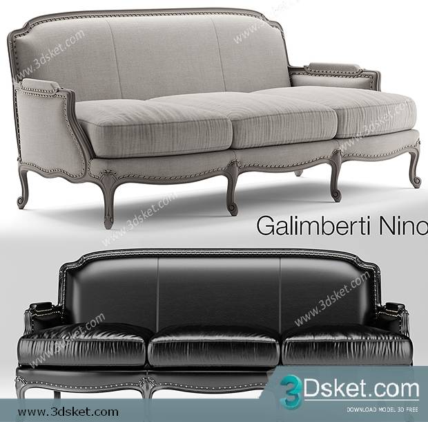 3D Model Sofa Free Download 0394
