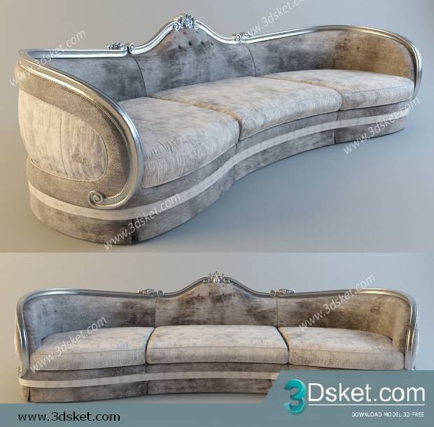 3D Model Sofa Free Download 0399