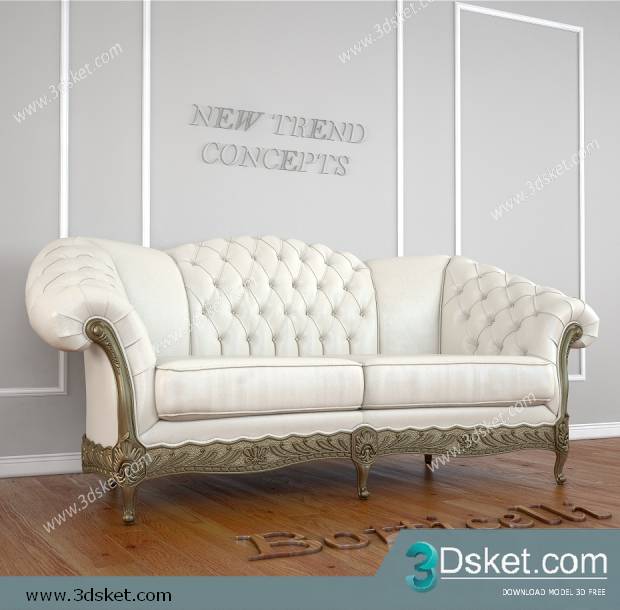 3D Model Sofa Free Download 0400