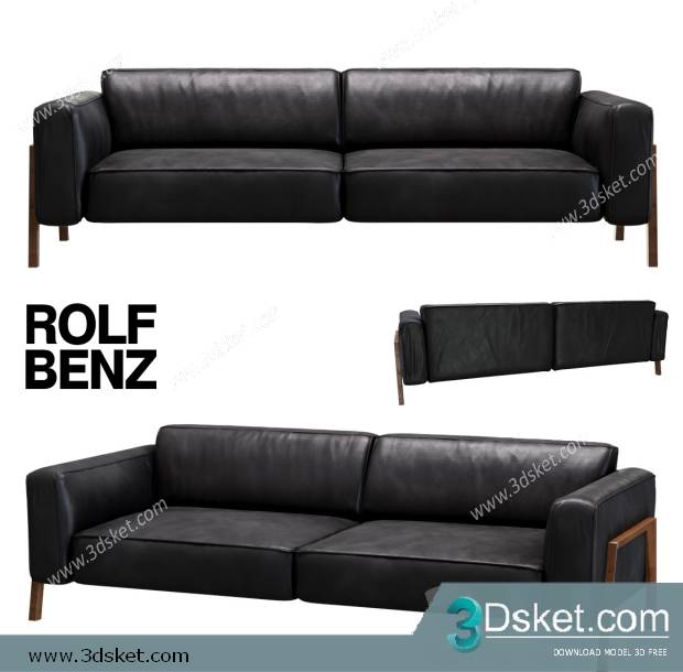 3D Model Sofa Free Download 0403