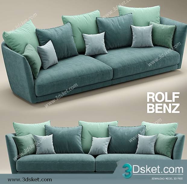 3D Model Sofa Free Download 0413