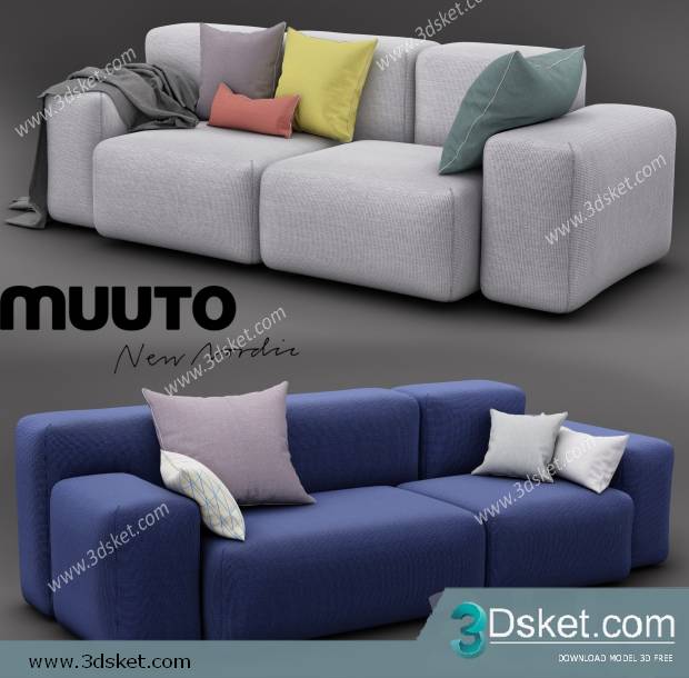 3D Model Sofa Free Download 0419