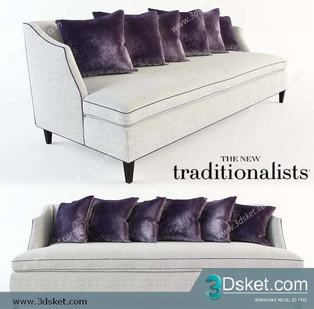 3D Model Sofa Free Download 0421