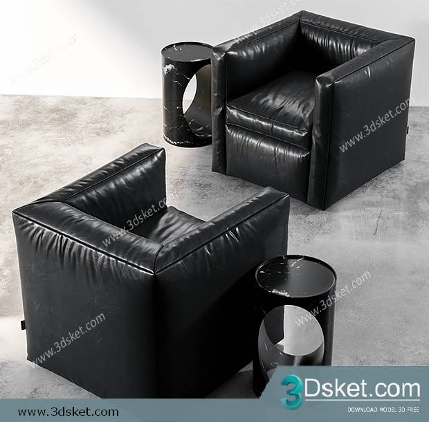 3D Model Sofa Free Download 0422