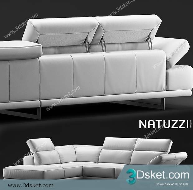 3D Model Sofa Free Download 0425