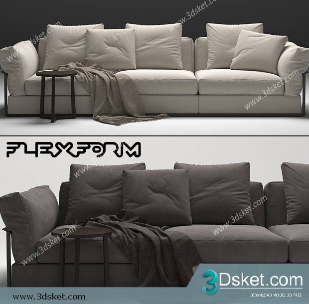 3D Model Sofa Free Download 0430