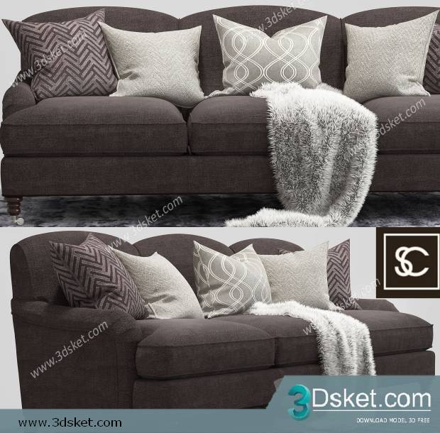 3D Model Sofa Free Download 0433