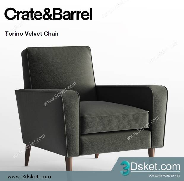 3D Model Sofa Free Download 0434