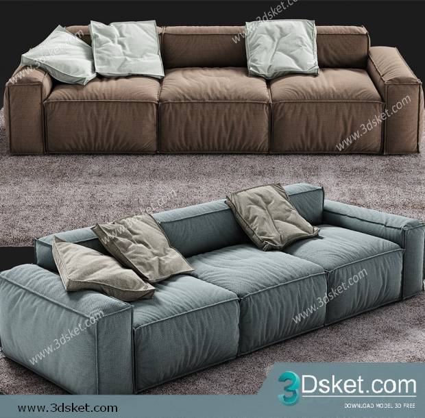 3D Model Sofa Free Download 0435