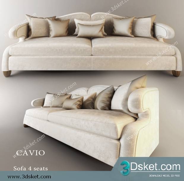 3D Model Sofa Free Download 0438