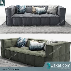 3D Model Sofa Free Download 0444