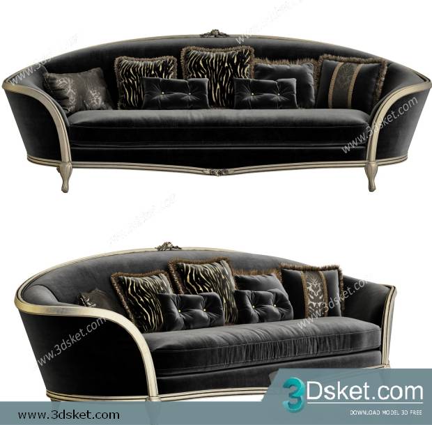 3D Model Sofa Free Download 0446