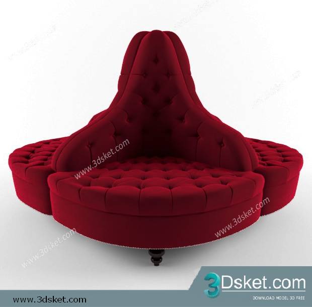 3D Model Sofa Free Download 0453