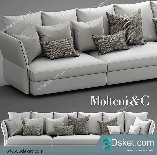 3D Model Sofa Free Download 0455