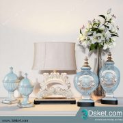 Free Download Decorative set 3D Model 0345