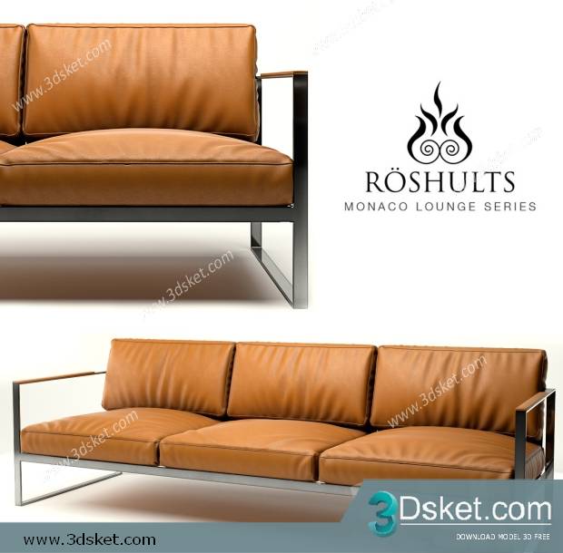3D Model Sofa Free Download 0464