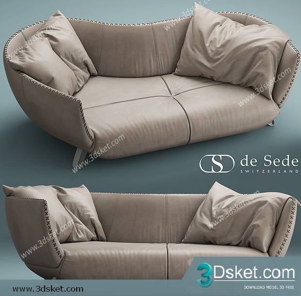 3D Model Sofa Free Download 0466