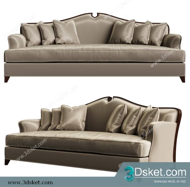 3D Model Sofa Free Download 0469