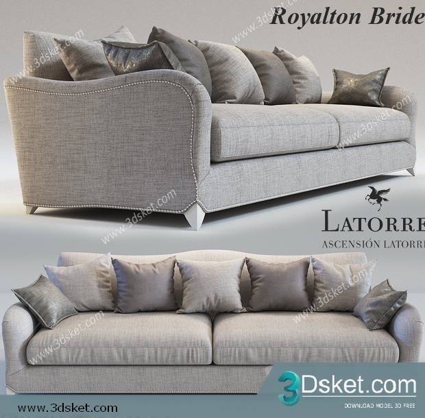 3D Model Sofa Free Download 0473