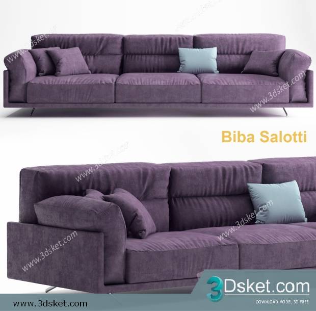 3D Model Sofa Free Download 0474