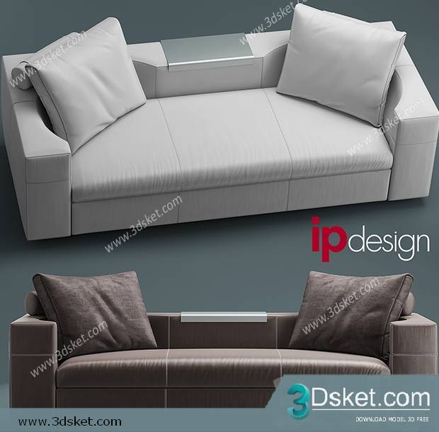 3D Model Sofa Free Download 0477