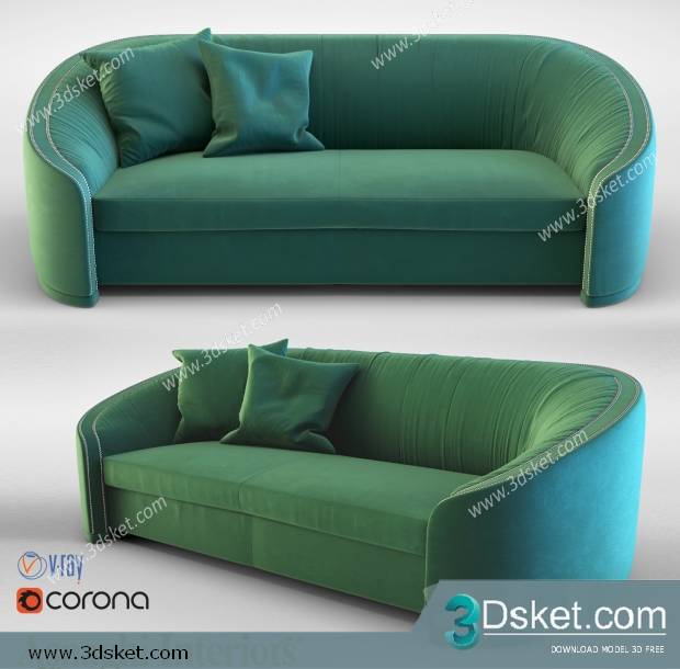 3D Model Sofa Free Download 0478