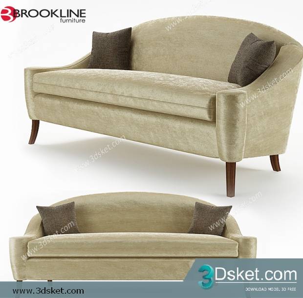 3D Model Sofa Free Download 0480
